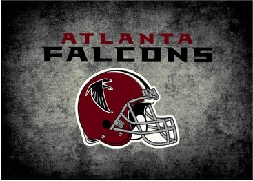 Imperial NFL Atlanta Falcons  Distressed Rug
